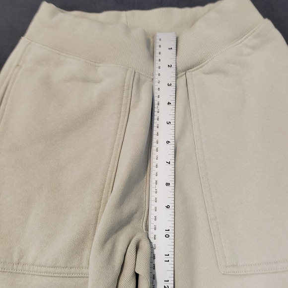 Champion Reverse Weave Sweatpants Mens Small Tan Joggers Drawstring Pockets - Picture 4 of 10